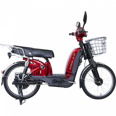Электровелосипед KAYAMA 22-20 красный+Мотор-колесо с шиной Kayama 22-20