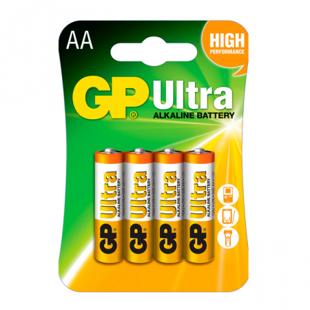 Батарейка LR6 GP ULTRA  Alkaline 4/card