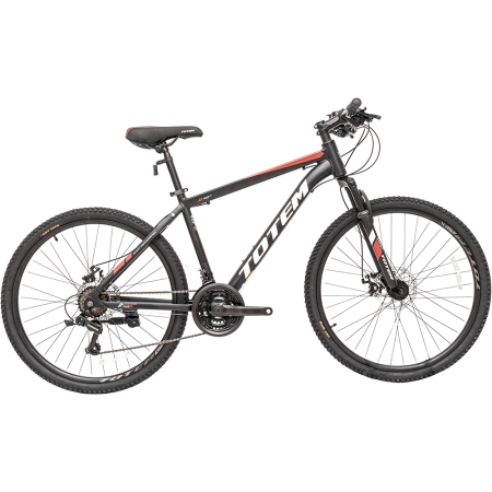 Велосипед TOTEM Starlight 26" D (26" 21ск рост 17") 2023 черный/красный