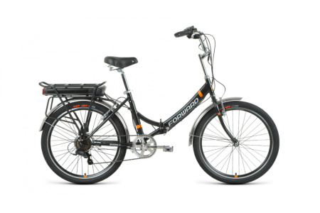 Электровелосипед E-FORWARD RIVIERA 24 E-250 (24" 6 ск. рост.  16", 30-35 км/ч, до 35 км, 10,4 Ah) 20