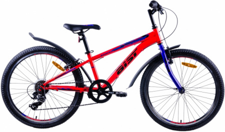 Велосипед AIST  Rocky Junior 1.0 24  красный  2022