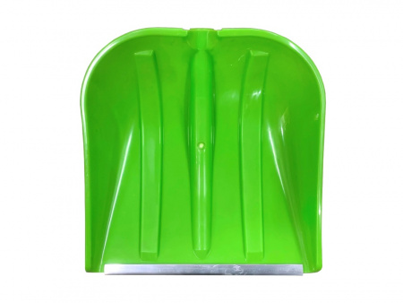 Лопата пластмассовая ТИБЕТ зеленая с планкой без черенка с этикеткой