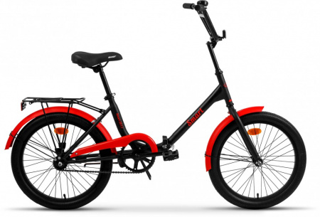 Велосипед AIST  Smart 20 1.1 20  черно-красный 2022 4810310021307