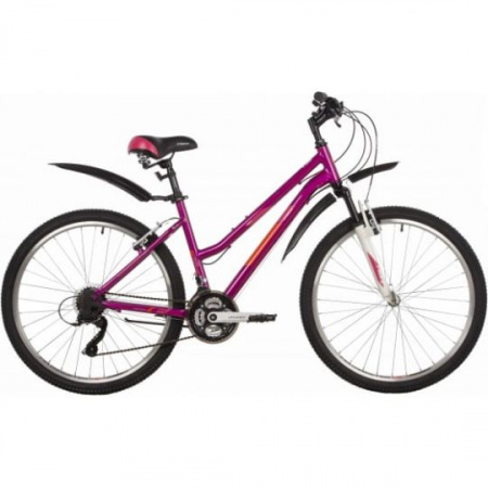 Велосипед FOXX 26" BIANKA розовый, алюминий, размер 17"