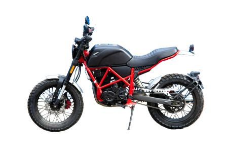 Мотоцикл MINSK Scrambler 250 (красный)