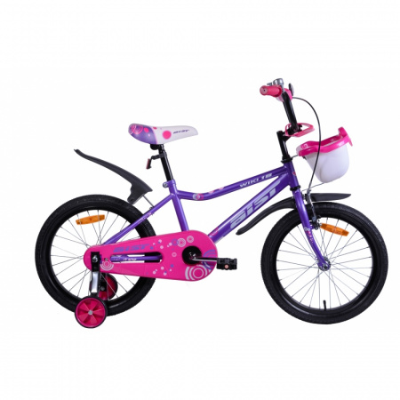 Велосипед AIST  WIKI 18 18  фиолетовый 2023 4810310026227