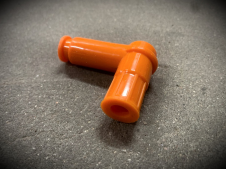 Колпачок свечной мото силикон (оранжевый)
