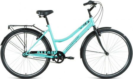 Велосипед ALTAIR CITY 28 low 3.0 (28" 3 ск. рост. 19") 2020-2021, мятный/черный, RBKT1YN83004