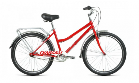 Велосипед FORWARD BARCELONA 26 3.0 (26" 3 ск. рост. 17") 2020-2021, красный/белый, RBKW1C163004