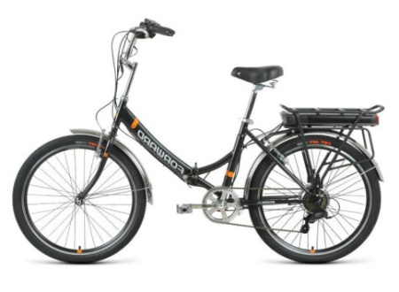 Электровелосипед E-FORWARD RIVIERA 24 E-250 FR (24" 6 ск. рост. 16", 30-35 км/ч, до 35 км, 10,4 Ah) 