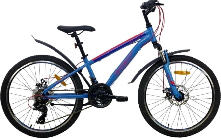 Велосипед AIST  Rocky Junior 1.1 24  синий 2022
