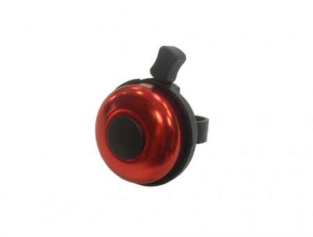 Звонок 00-170721 сталь/пластик D=45мм (200) черно-красный